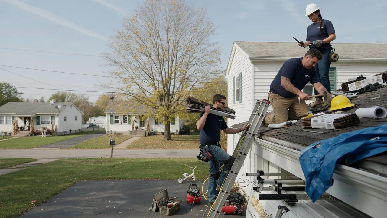 Local Roofing Contractors in Clare, MI near me